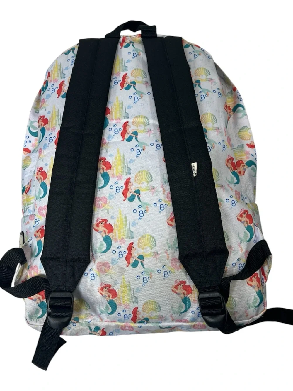 Vans x Disney Ariel The Little Mermaid Backpack Book Bag Pockets 2014